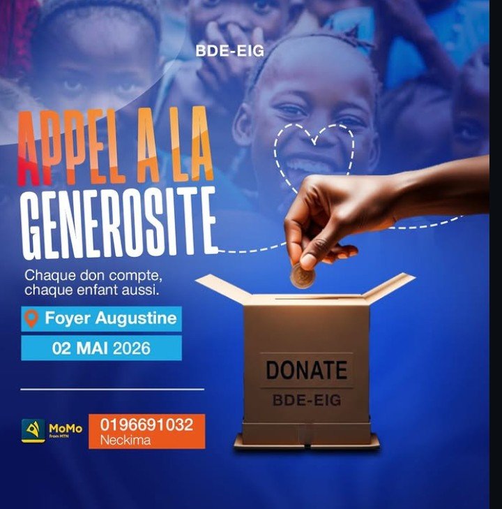 Don à un orphelinat